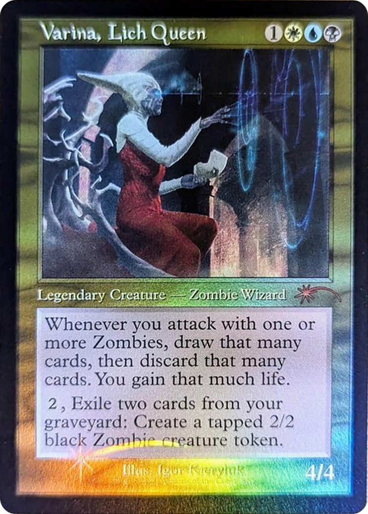 Varina, Lich Queen (Retro Frame) [Secret Lair Drop Series] | Gear Gaming Bentonville