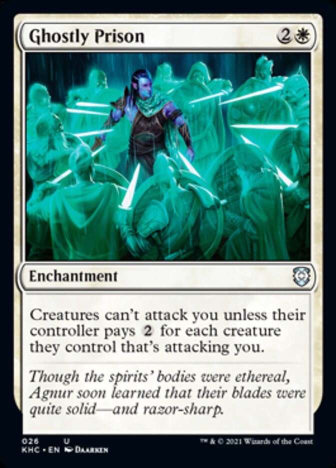 Ghostly Prison [Kaldheim Commander] | Gear Gaming Bentonville