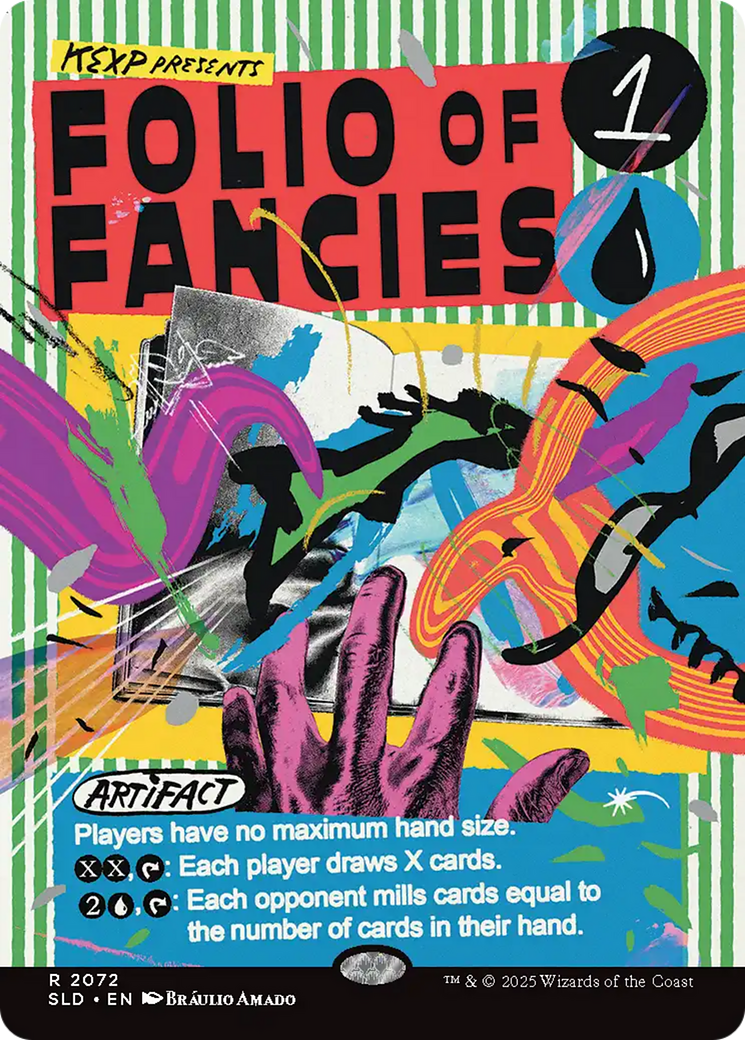 Folio of Fancies (Rainbow Foil) [Secret Lair Drop Series] | Gear Gaming Bentonville