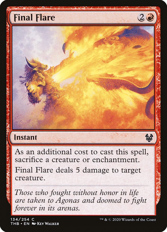 Final Flare [Theros Beyond Death] | Gear Gaming Bentonville