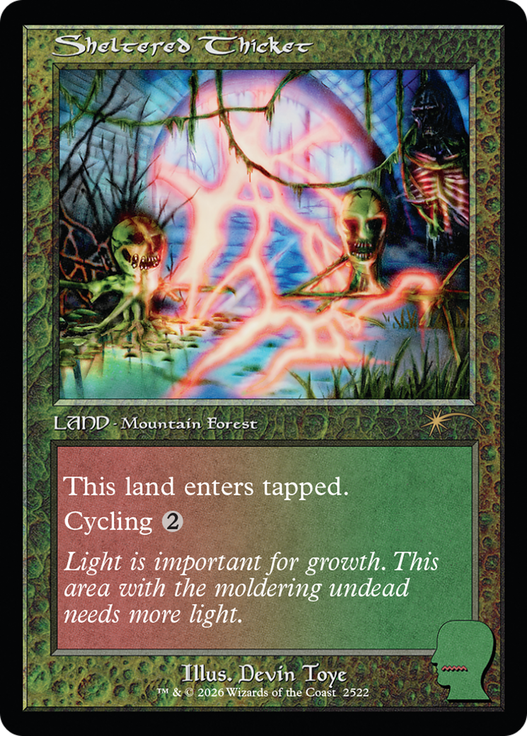 Sheltered Thicket [Secret Lair Drop Series] | Gear Gaming Bentonville