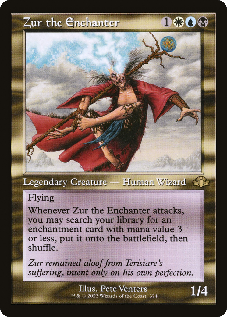 Zur the Enchanter (Retro) [Dominaria Remastered] | Gear Gaming Bentonville