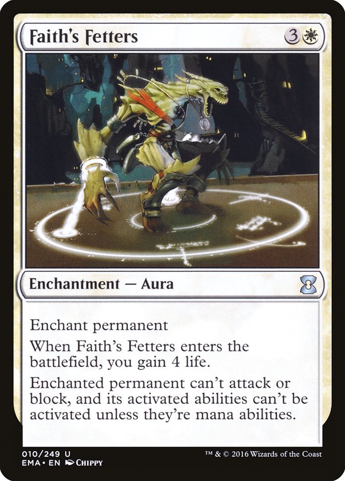 Faith's Fetters [Eternal Masters] | Gear Gaming Bentonville