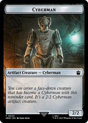 Horse // Cyberman Double-Sided Token [Doctor Who Tokens] | Gear Gaming Bentonville