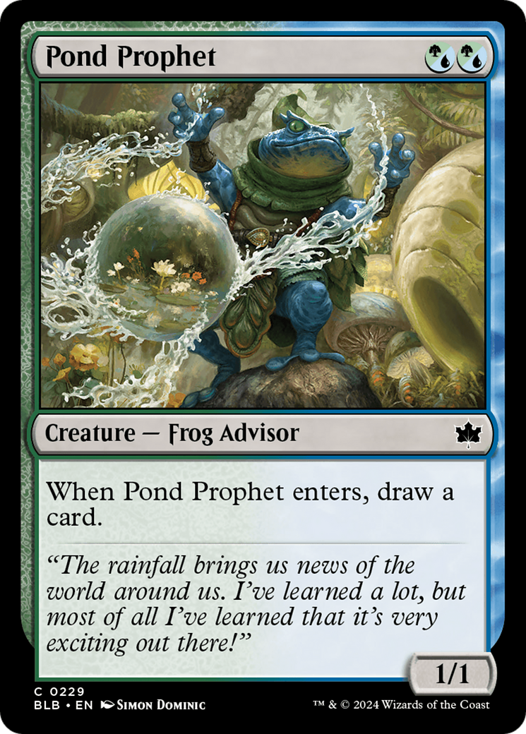 Pond Prophet [Bloomburrow] | Gear Gaming Bentonville