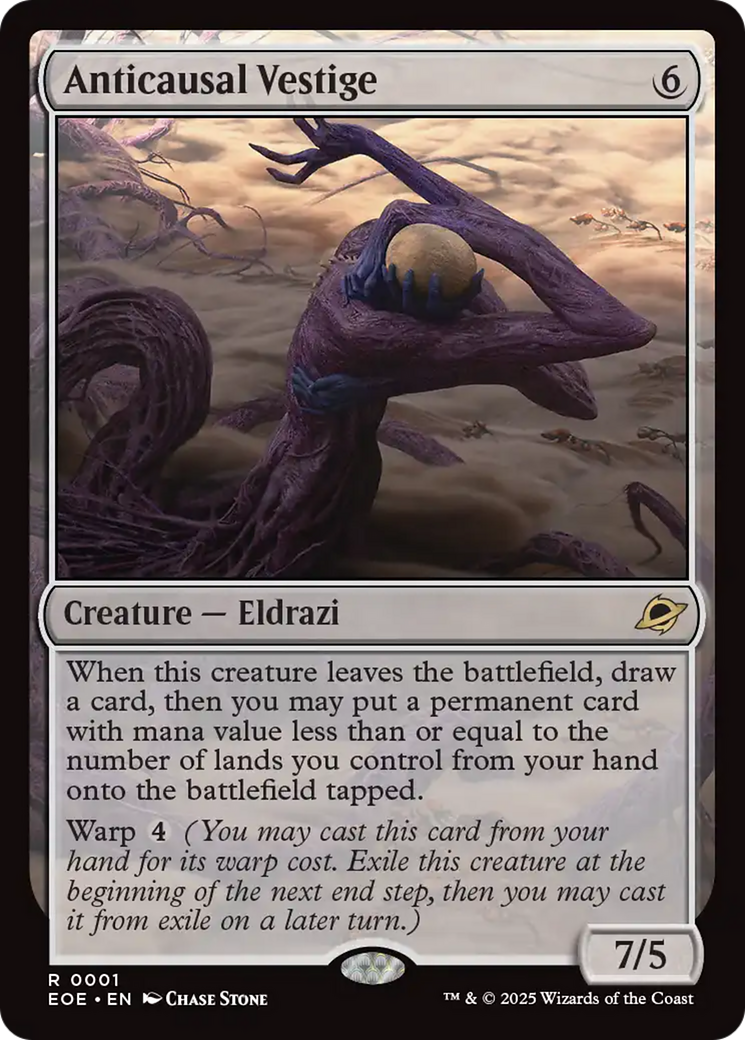 Anticausal Vestige [Edge of Eternities] | Gear Gaming Bentonville