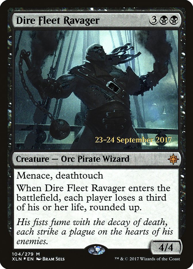 Dire Fleet Ravager [Ixalan Prerelease Promos] | Gear Gaming Bentonville