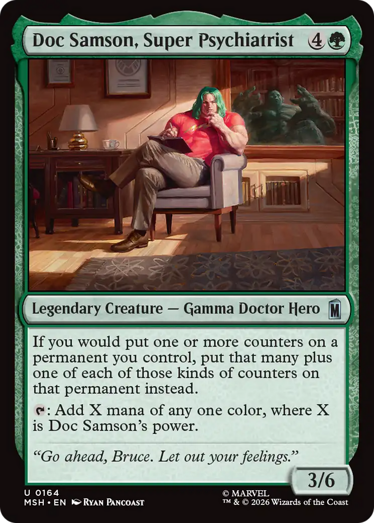 Doc Samson, Super Psychiatrist [Marvel Super Heroes] | Gear Gaming Bentonville