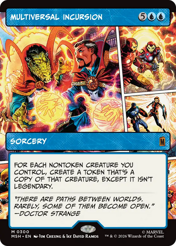 Multiversal Incursion (Borderless) [Marvel Super Heroes] | Gear Gaming Bentonville