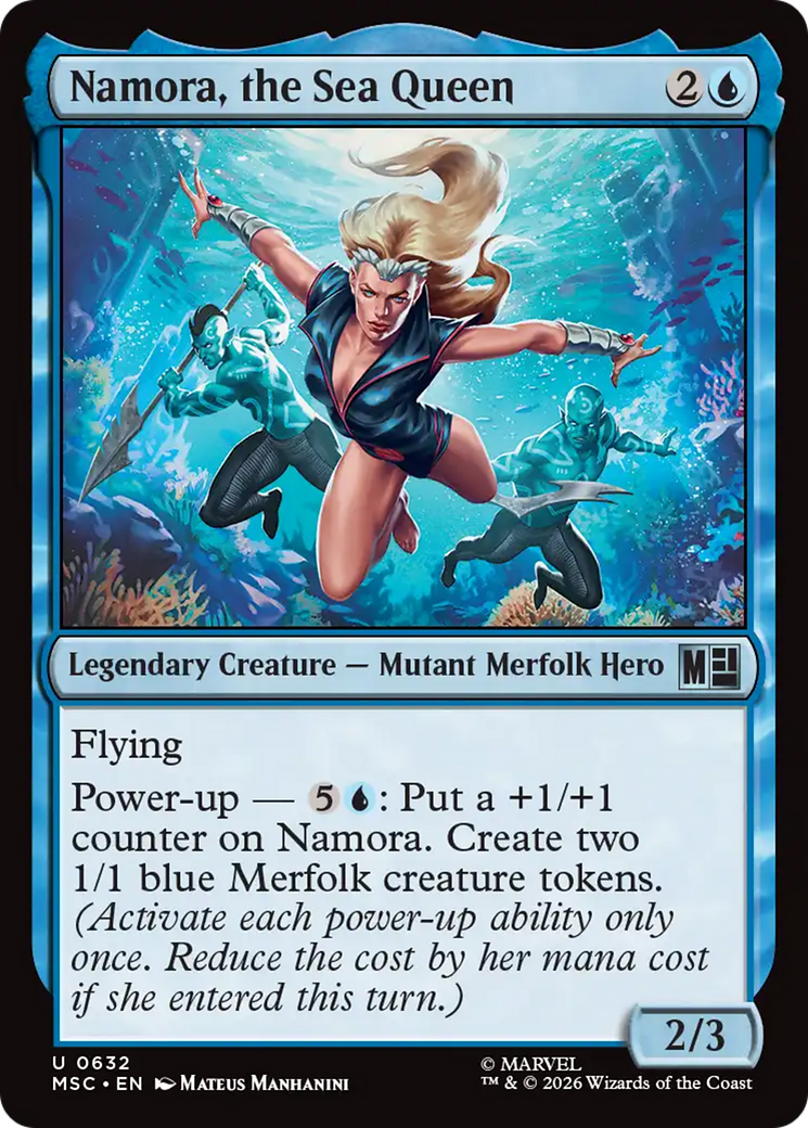 Namora, the Sea Queen [Marvel Super Heroes Commander] | Gear Gaming Bentonville
