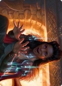 Birgi, God of Storytelling Art Card [Kaldheim Art Series] | Gear Gaming Bentonville