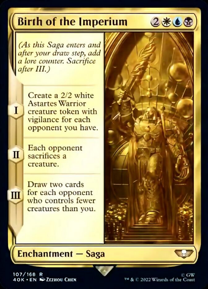 Birth of the Imperium (Surge Foil) [Warhammer 40,000] | Gear Gaming Bentonville
