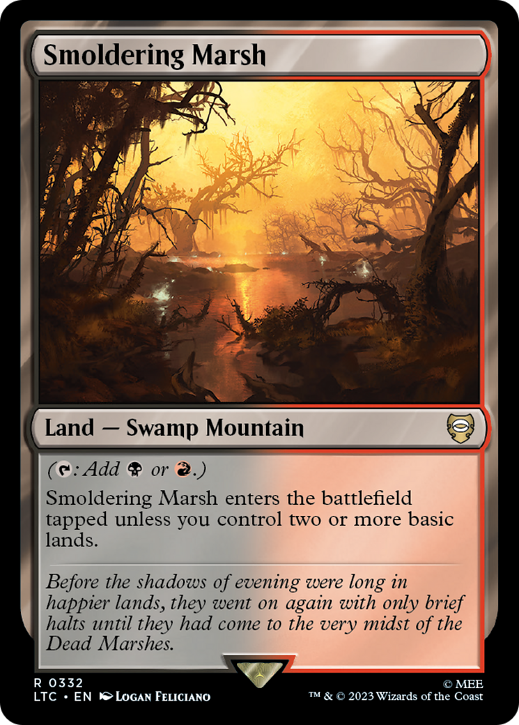 Smoldering Marsh [The Lord of the Rings: Tales of Middle-Earth Commander] | Gear Gaming Bentonville