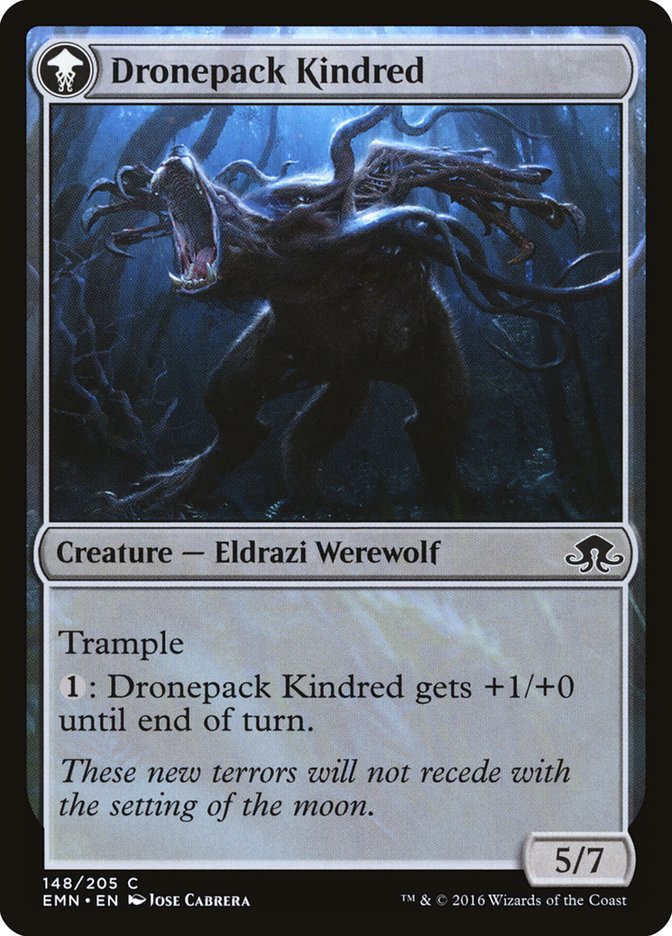 Vildin-Pack Outcast // Dronepack Kindred [Eldritch Moon] | Gear Gaming Bentonville