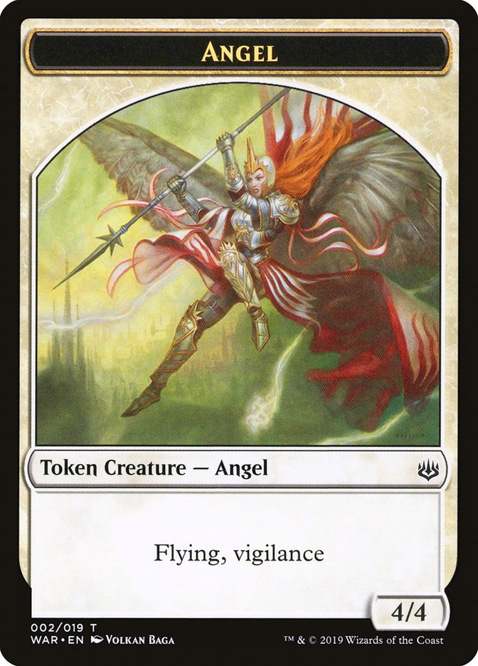 Angel Token [War of the Spark Tokens] | Gear Gaming Bentonville
