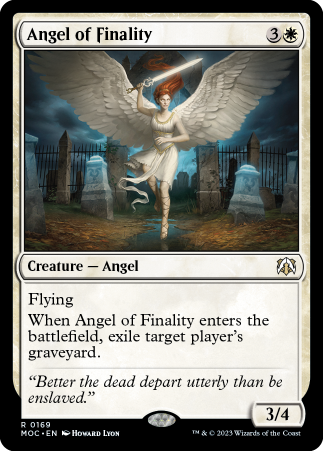 Angel of Finality [March of the Machine Commander] | Gear Gaming Bentonville