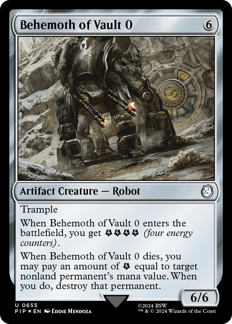 Behemoth of Vault 0 (Surge Foil) [Fallout] | Gear Gaming Bentonville