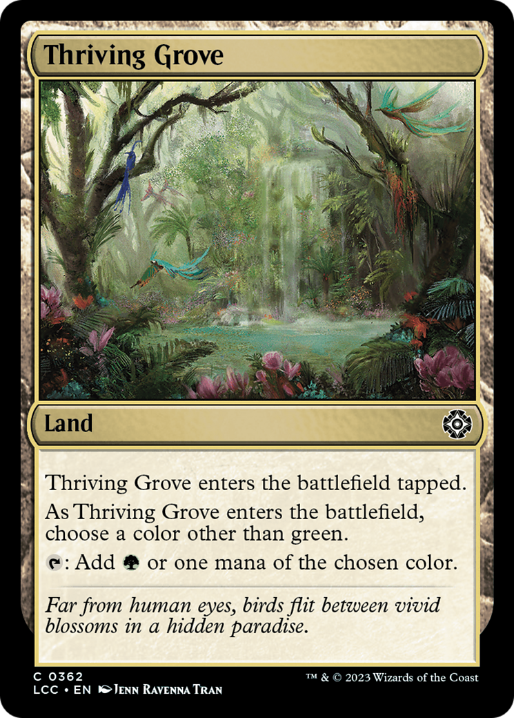 Thriving Grove [The Lost Caverns of Ixalan Commander] | Gear Gaming Bentonville