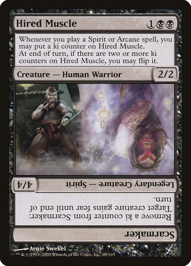 Hired Muscle // Scarmaker [Betrayers of Kamigawa] | Gear Gaming Bentonville