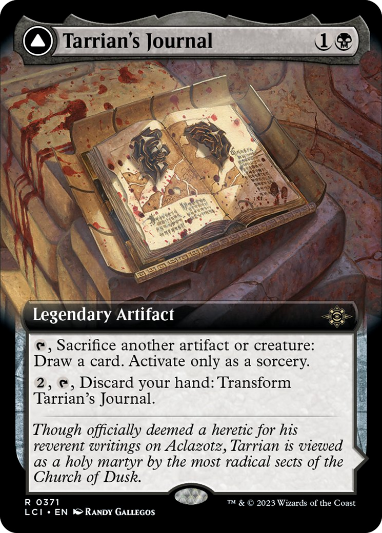 Tarrian's Journal // The Tomb of Aclazotz (Extended Art) [The Lost Caverns of Ixalan] | Gear Gaming Bentonville