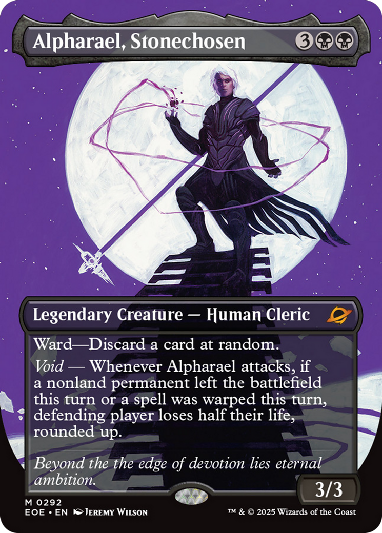 Alpharael, Stonechosen (Borderless) [Edge of Eternities] | Gear Gaming Bentonville