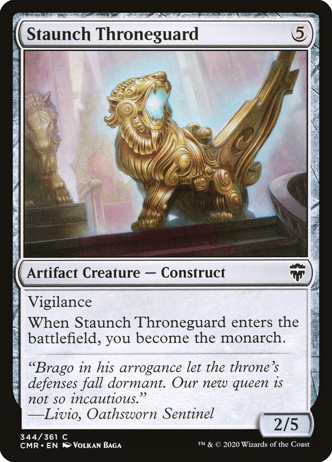 Staunch Throneguard [Commander Legends] | Gear Gaming Bentonville