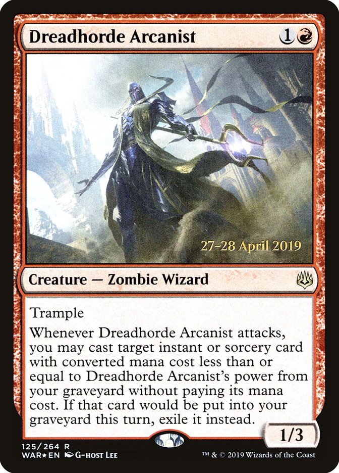 Dreadhorde Arcanist [War of the Spark Prerelease Promos] | Gear Gaming Bentonville