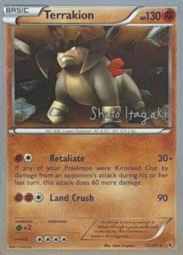 Terrakion (73/101) (Terraki-Mewtwo - Shuto Itagaki) [World Championships 2012] | Gear Gaming Bentonville