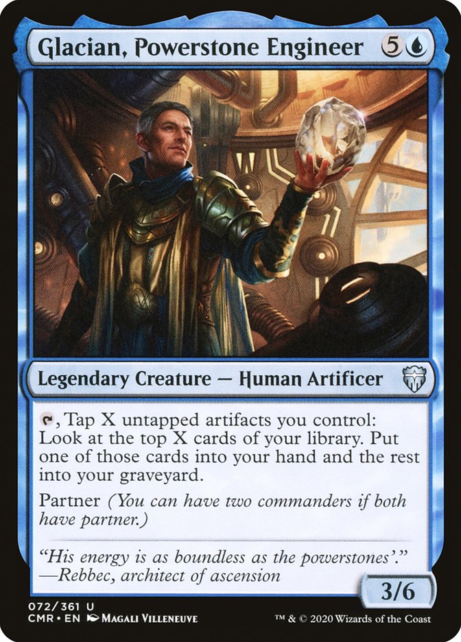 Glacian, Powerstone Engineer [Commander Legends] | Gear Gaming Bentonville