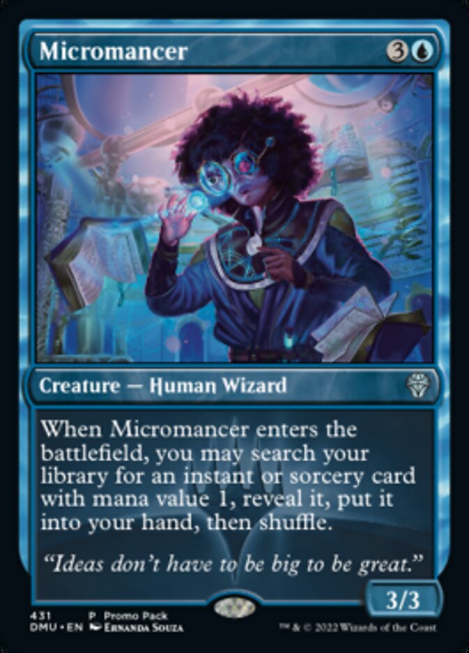 Micromancer (Promo Pack) [Dominaria United Promos] | Gear Gaming Bentonville