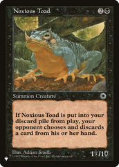 Noxious Toad [The List] | Gear Gaming Bentonville