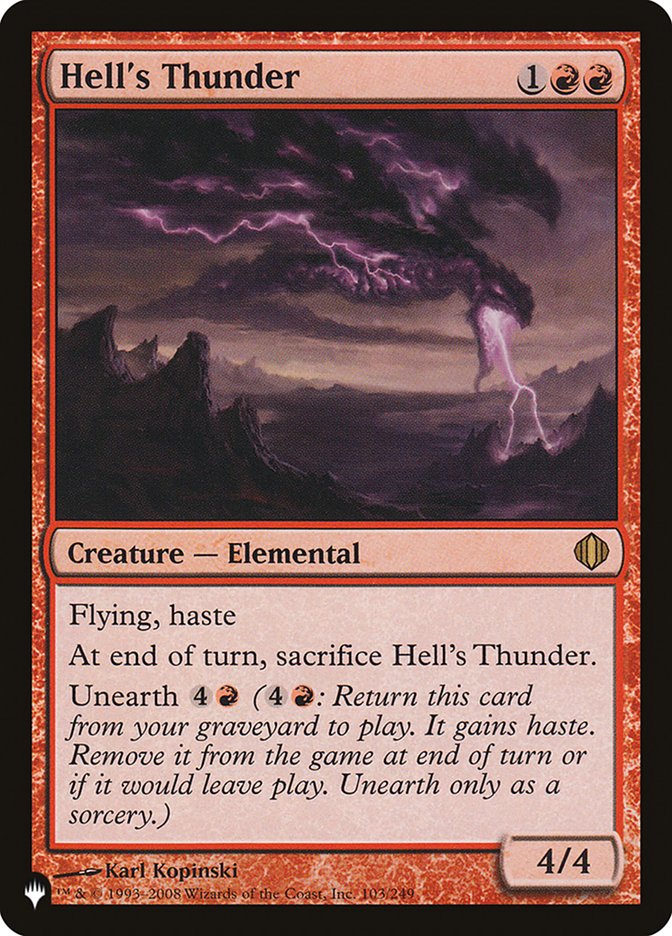 Hell's Thunder [The List] | Gear Gaming Bentonville