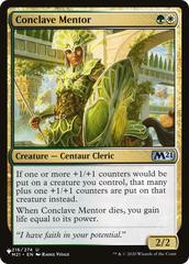 Conclave Mentor [The List Reprints] | Gear Gaming Bentonville