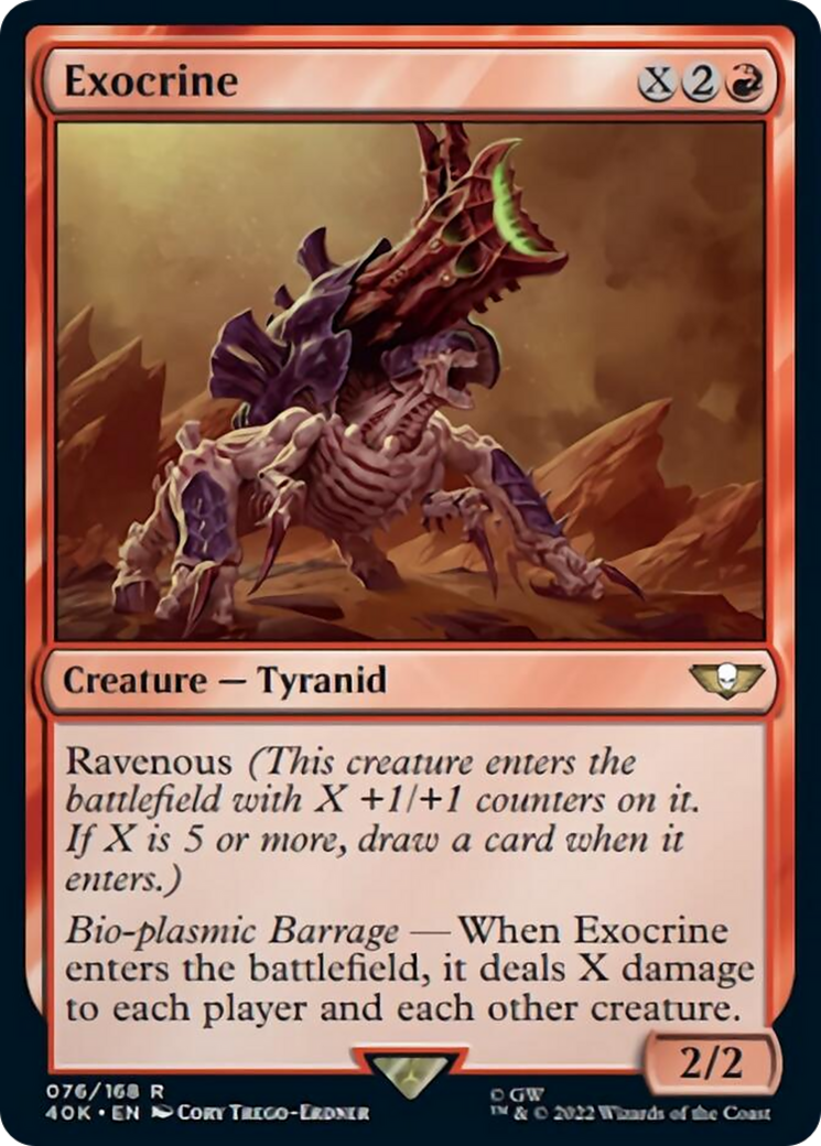 Exocrine (Surge Foil) [Warhammer 40,000] | Gear Gaming Bentonville