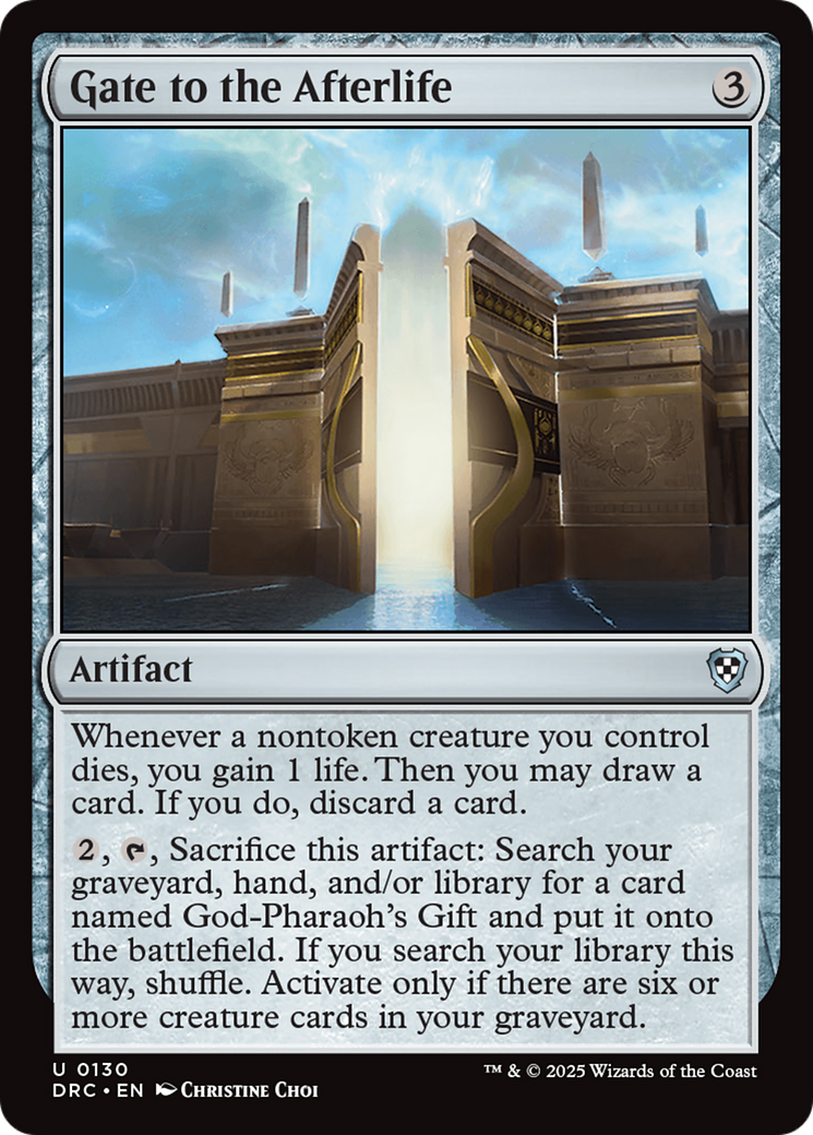 Gate to the Afterlife [Aetherdrift Commander] | Gear Gaming Bentonville