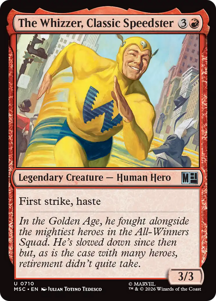 The Whizzer, Classic Speedster [Marvel Super Heroes Commander] | Gear Gaming Bentonville