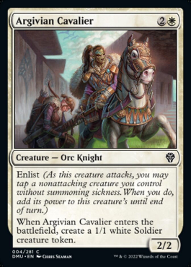 Argivian Cavalier [Dominaria United] | Gear Gaming Bentonville