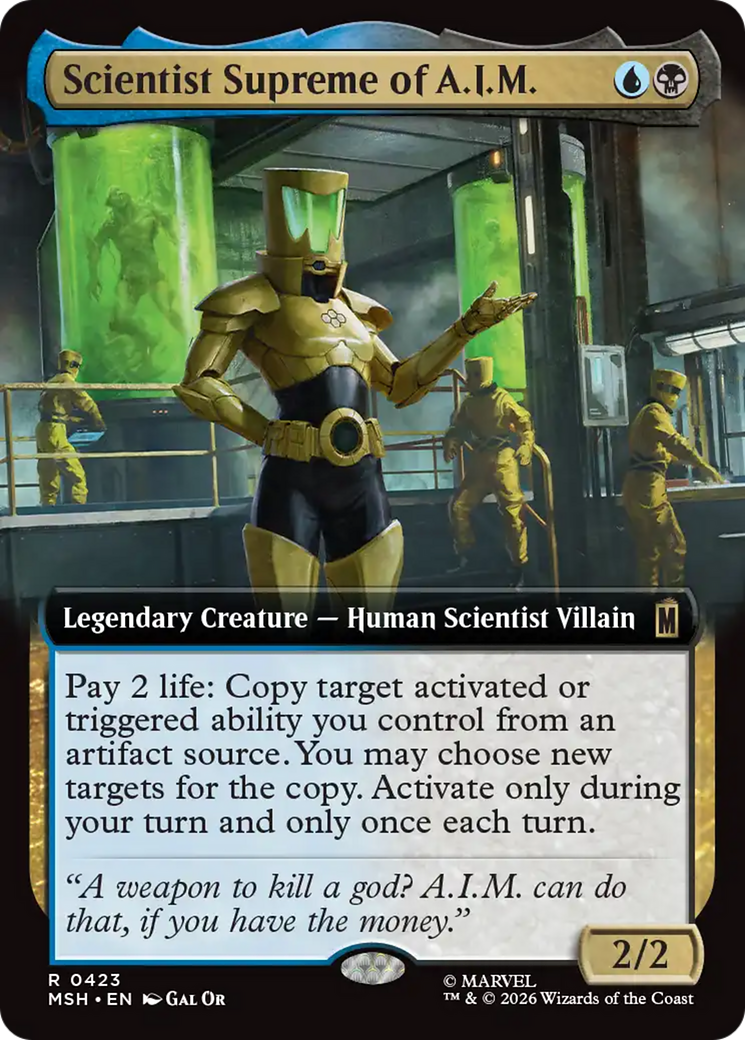 Scientist Supreme of A.I.M. (Extended Art) [Marvel Super Heroes] | Gear Gaming Bentonville