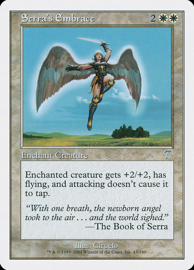 Serra's Embrace [Seventh Edition] | Gear Gaming Bentonville