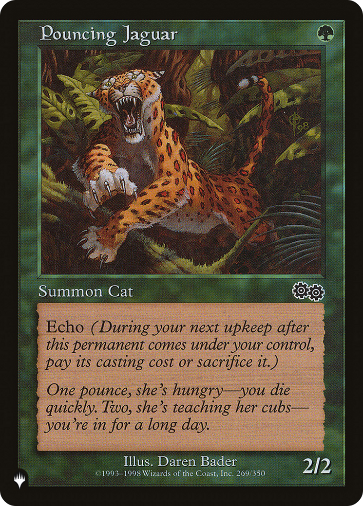 Pouncing Jaguar [The List] | Gear Gaming Bentonville