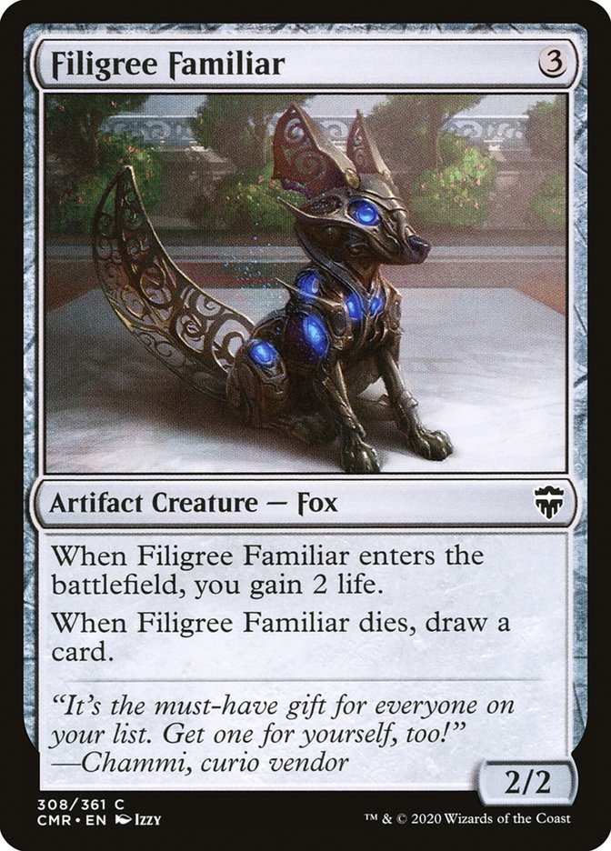 Filigree Familiar [Commander Legends] | Gear Gaming Bentonville