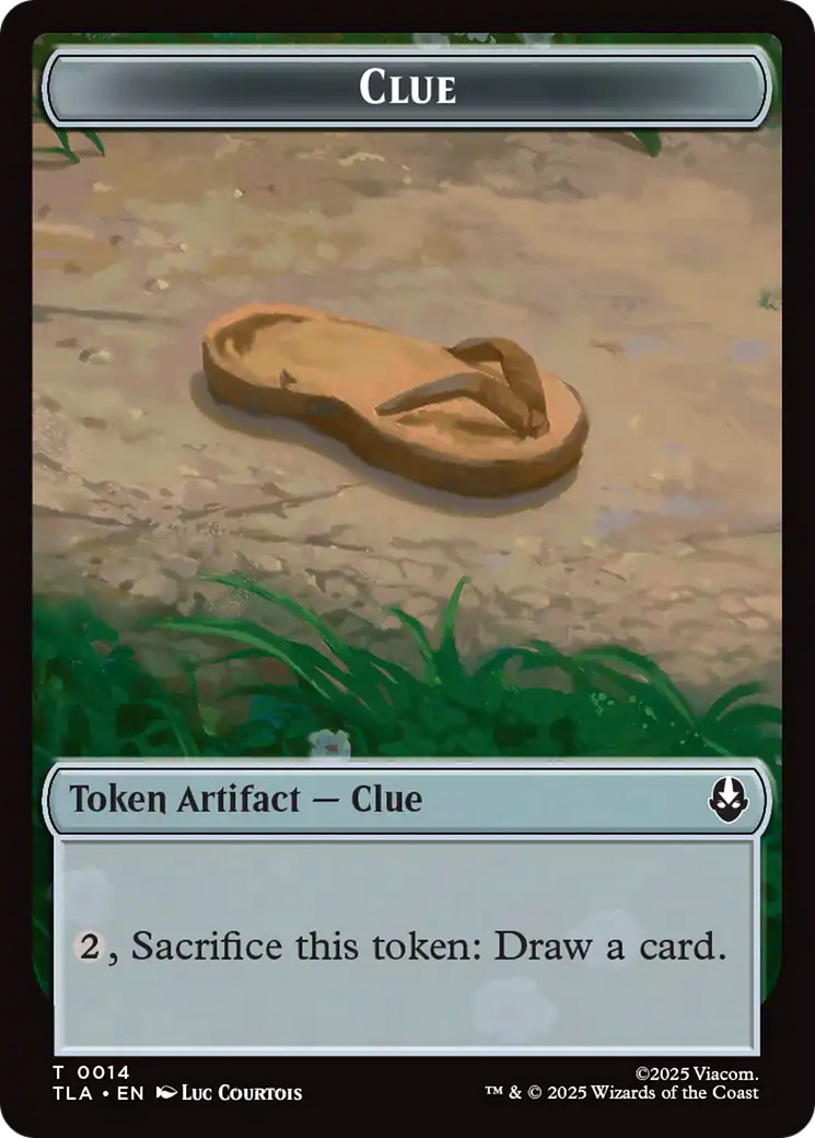 Clue (0014) // Copy (0002) Double-Sided Token [Avatar: The Last Airbender Tokens] | Gear Gaming Bentonville