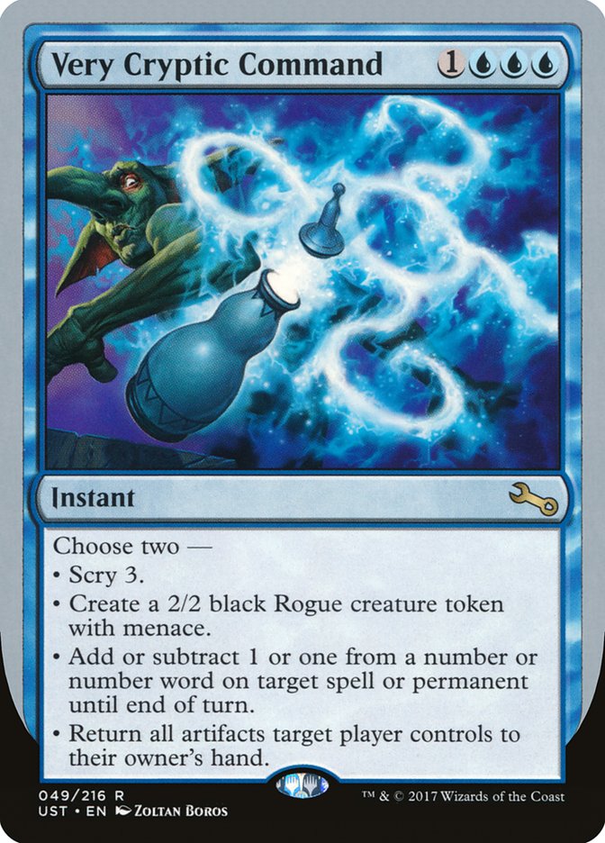 Very Cryptic Command (Scry) [Unstable] | Gear Gaming Bentonville