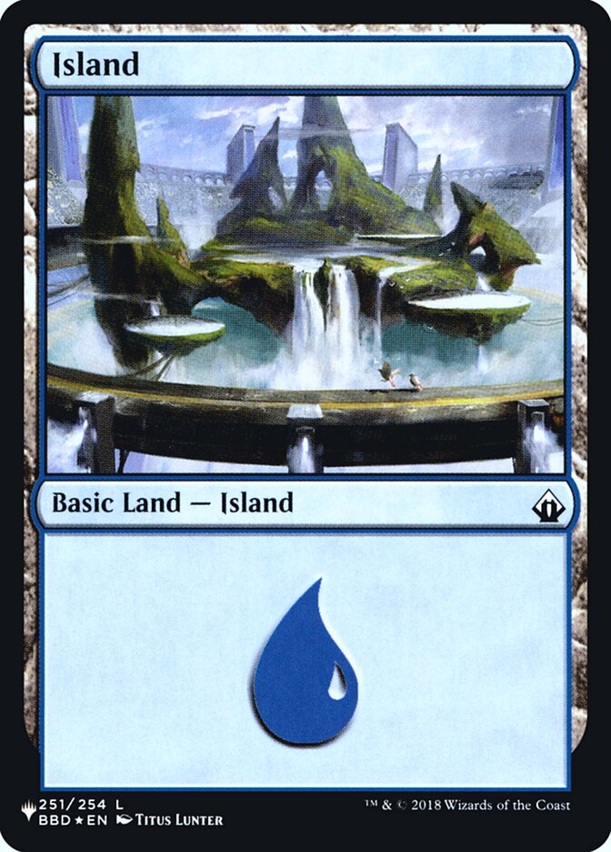 Island (Battlebound) [Secret Lair: Heads I Win, Tails You Lose] | Gear Gaming Bentonville