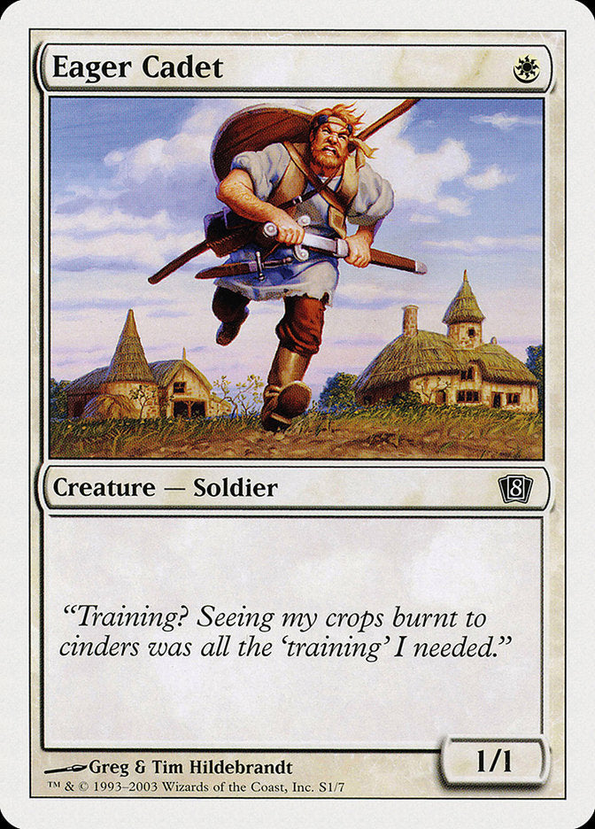 Eager Cadet [Eighth Edition] | Gear Gaming Bentonville