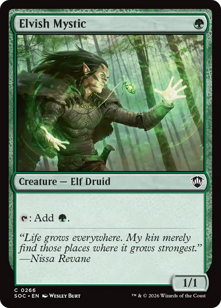 Elvish Mystic [Secrets of Strixhaven Commander] | Gear Gaming Bentonville