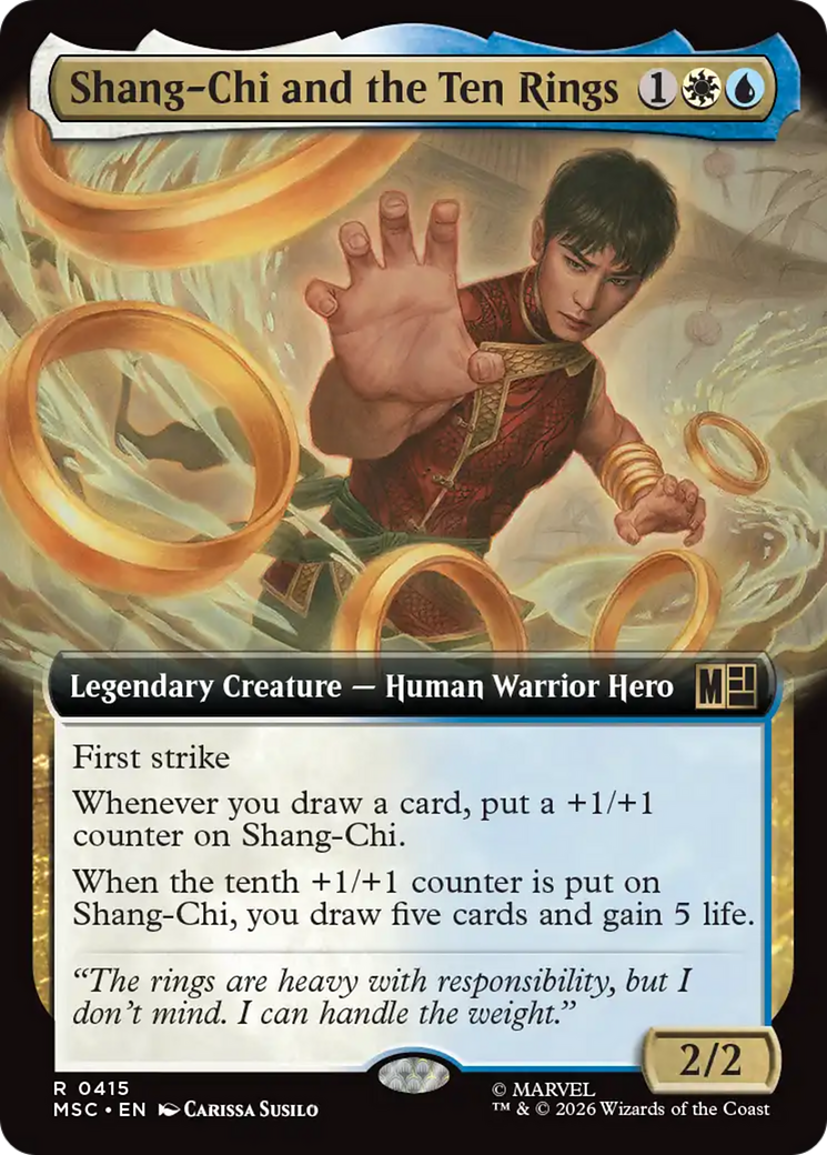 Shang-Chi and the Ten Rings (Extended Art) [Marvel Super Heroes Commander] | Gear Gaming Bentonville