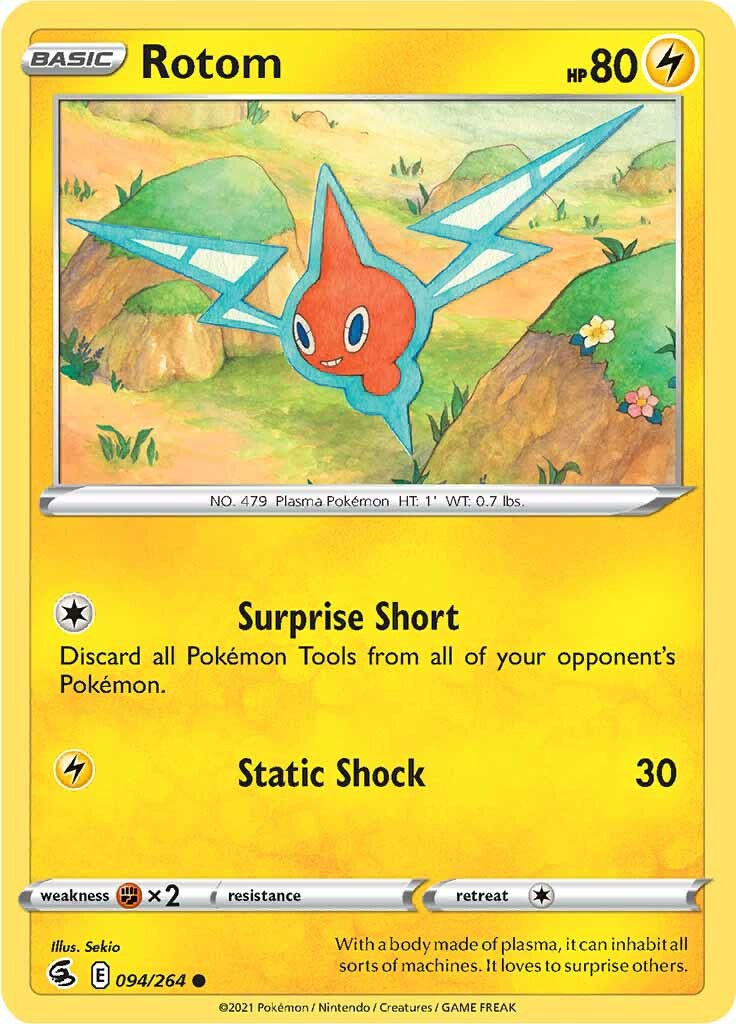 Rotom (094/264) [Sword & Shield: Fusion Strike] | Gear Gaming Bentonville