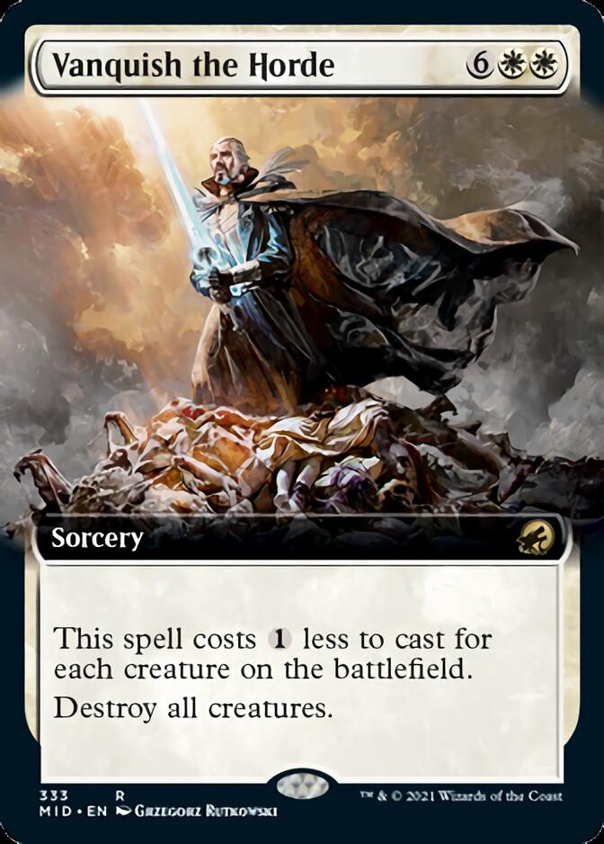Vanquish the Horde (Extended Art) [Innistrad: Midnight Hunt] | Gear Gaming Bentonville
