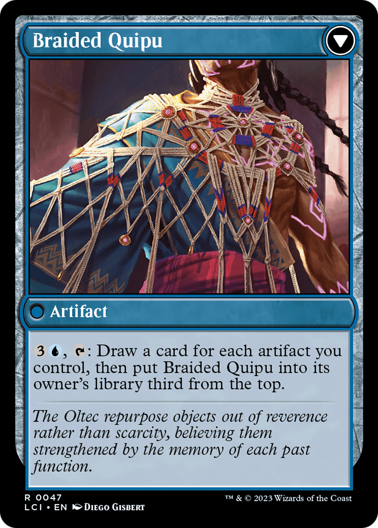 Braided Net // Braided Quipu [The Lost Caverns of Ixalan] | Gear Gaming Bentonville